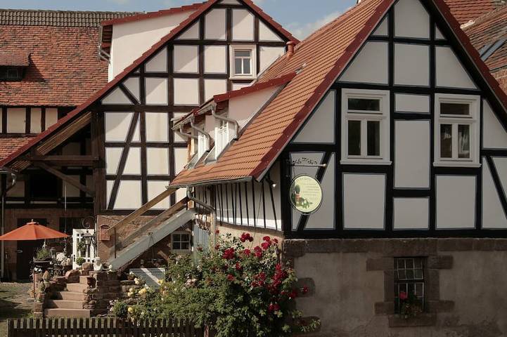 Ferienwohnung für 2 Personen, mit Garten in Rauschenberg