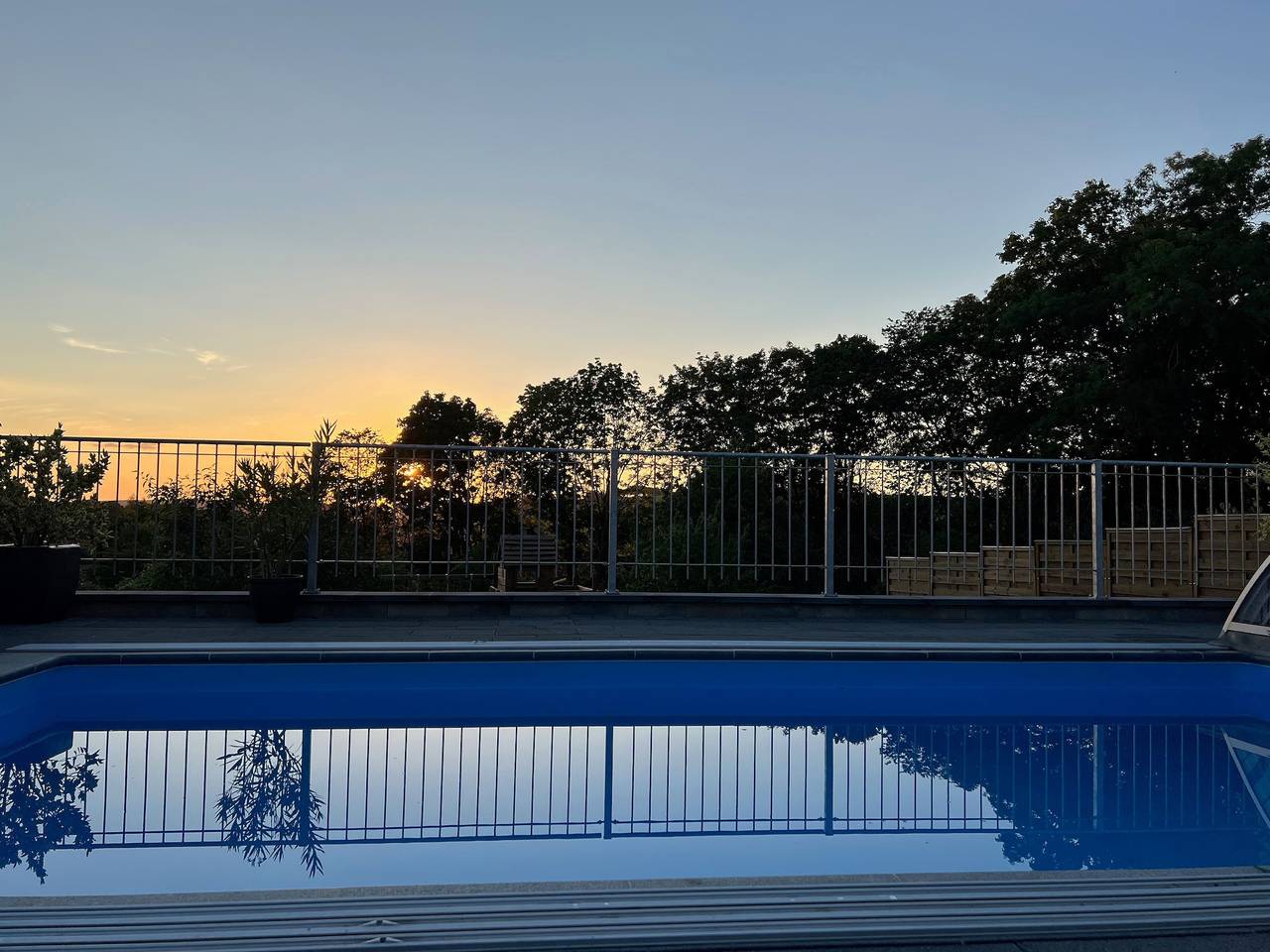 Vakantiehuis 'Eisfelder Blick' met privé zwembad, privé terras en Wi-Fi in Eisfeld, Hildburghausen en omgeving