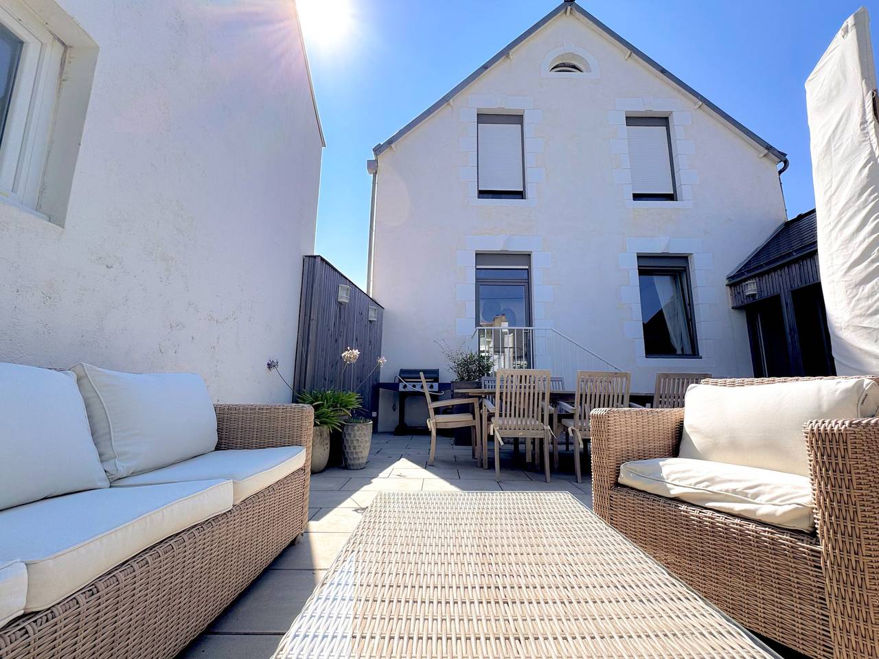 Casa de vacaciones «Léchiagat» con terraza privada y Wi-Fi in Treffiagat, Region de Quimper