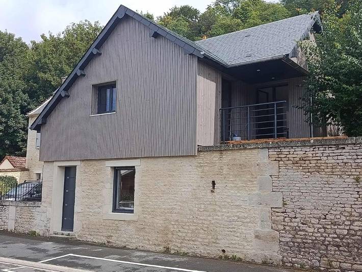 Maison de vacances pour 4 personnes, avec vue et jardin
