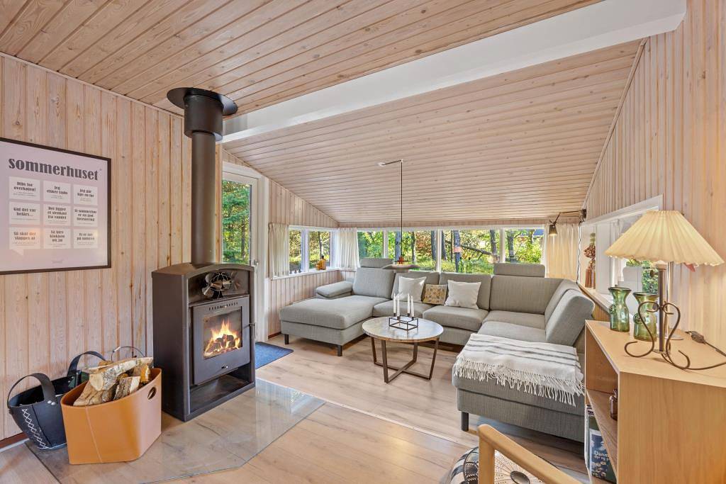 Ferienhaus mit Aktivitätsraum & Kamin auf Rømø in Sønderstrand, Havneby