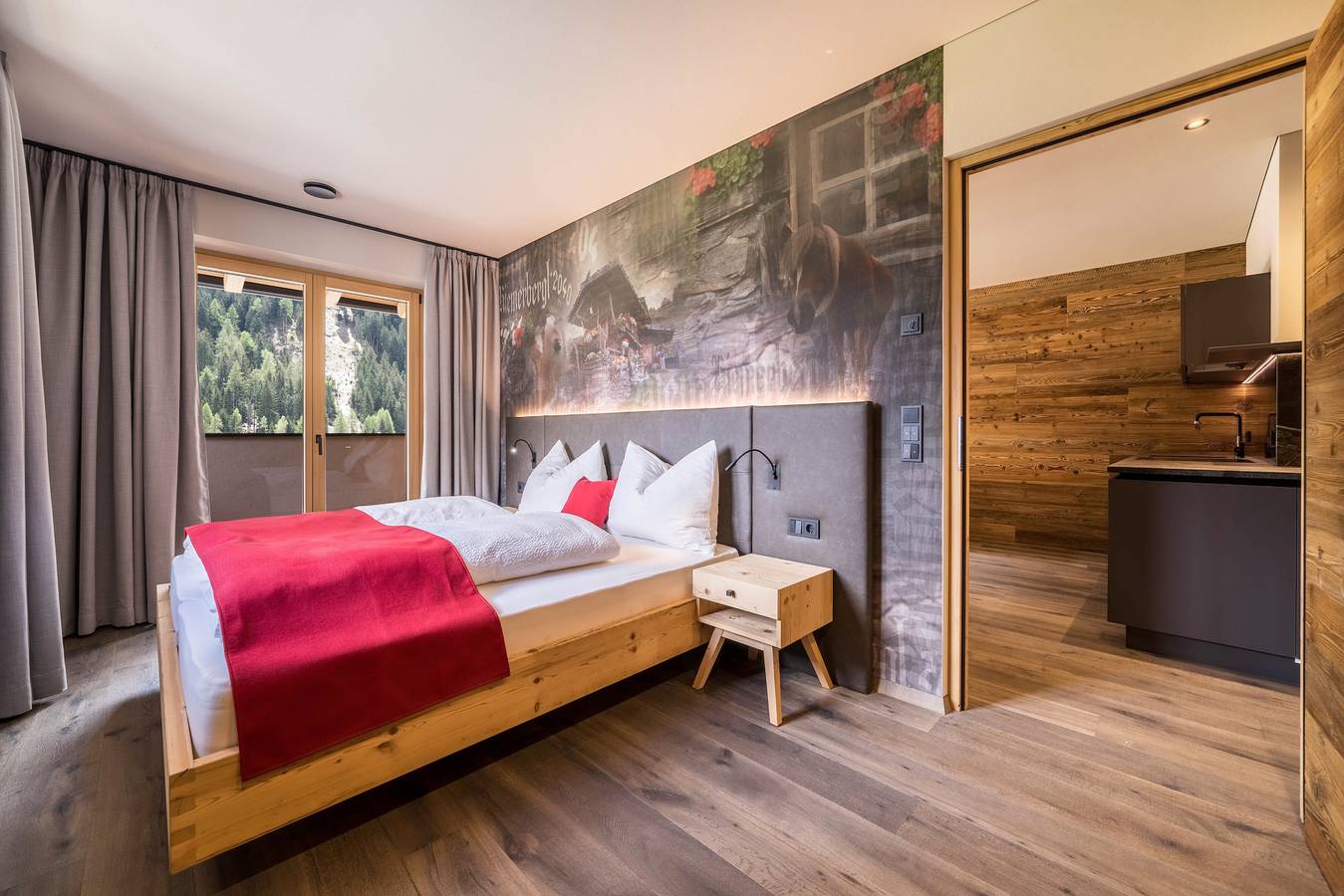 Apartament Wakacyjny dla 2 osoby w Kuppelwies, Ulten