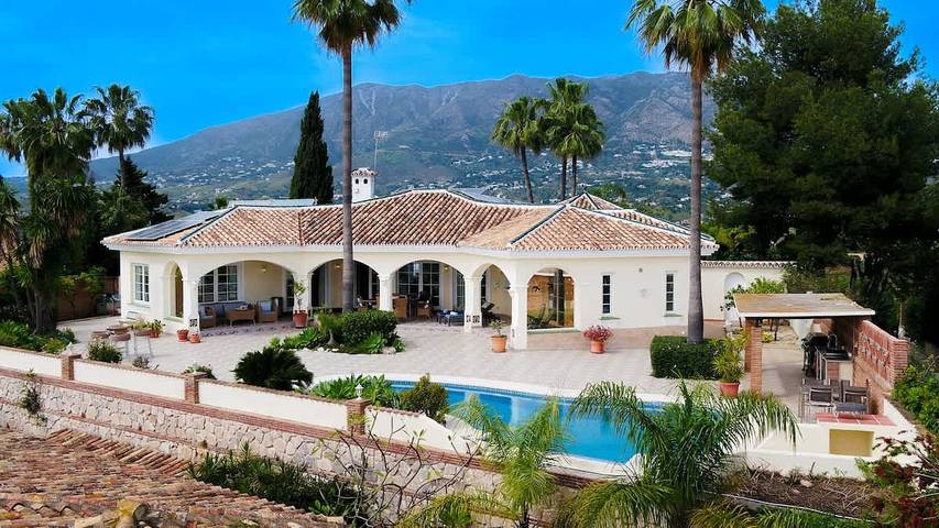 Villa voor 8 personen, met tuin, kindvriendelijk in Mijas Costa