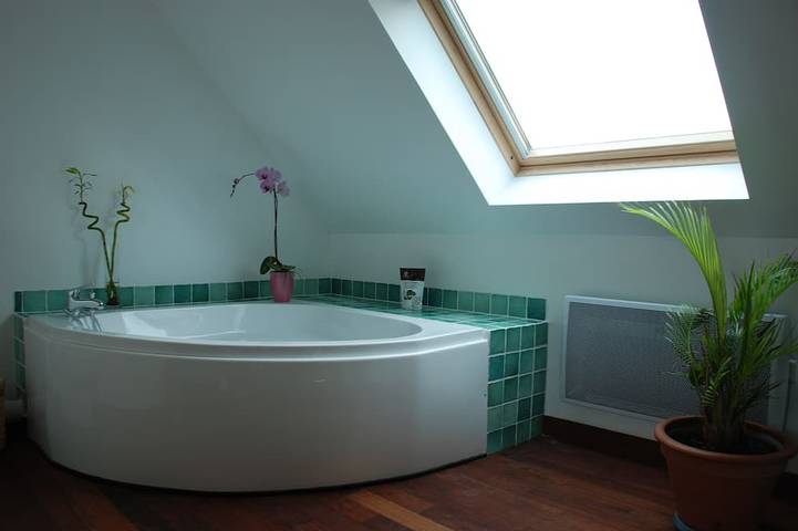 Gîte pour 5 personnes, avec jardin ainsi que sauna et jacuzzi, animaux acceptés à Porspoder - 2