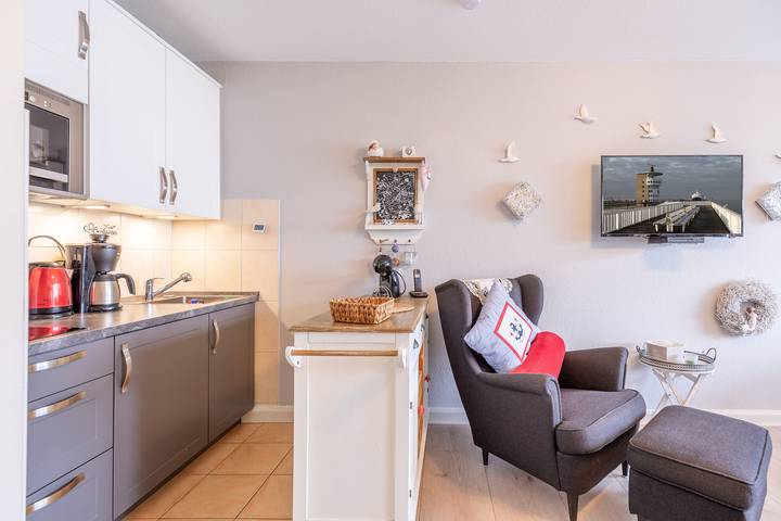 Ferienwohnung für 3 Personen, mit Balkon und Pool sowie Sauna in Cuxhaven (Stadt) - 3