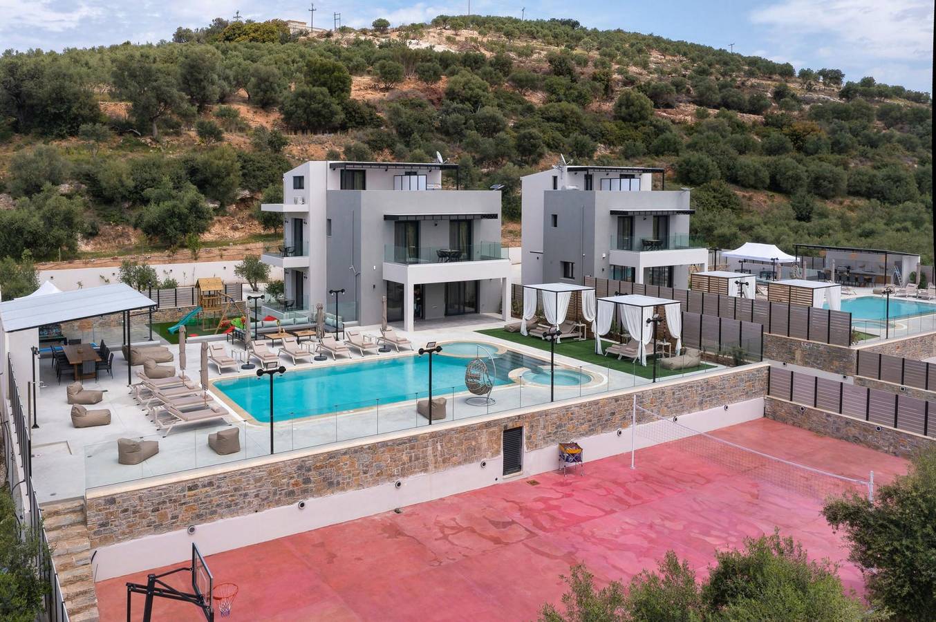 Villa für 28 Personen mit Garten in Rethymno und Umgebung