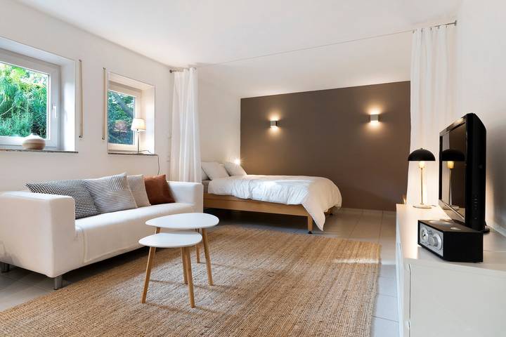 Studio für 2 Personen, mit Garten