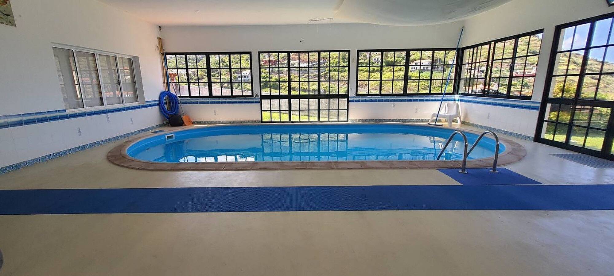 Villa "House Pc" with Private Indoor Pool, Sea and Mountain Views in Porto da Cruz, Madeira
