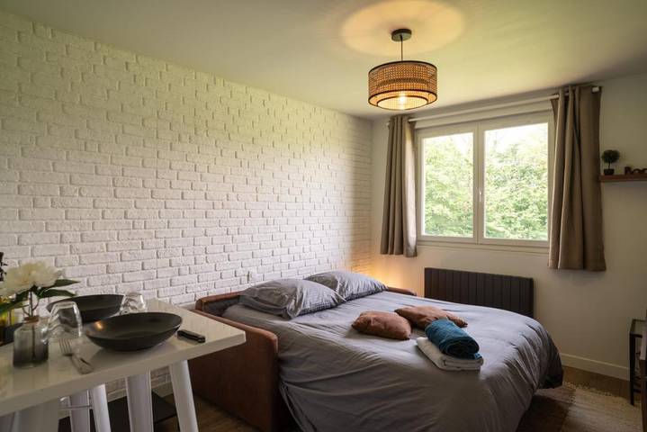 Appartement de vacances pour 2 personnes, avec terrasse et vue sur le lac