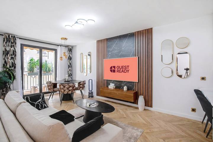 Gîte pour 2 personnes, avec Balcon dans Parc des Princes