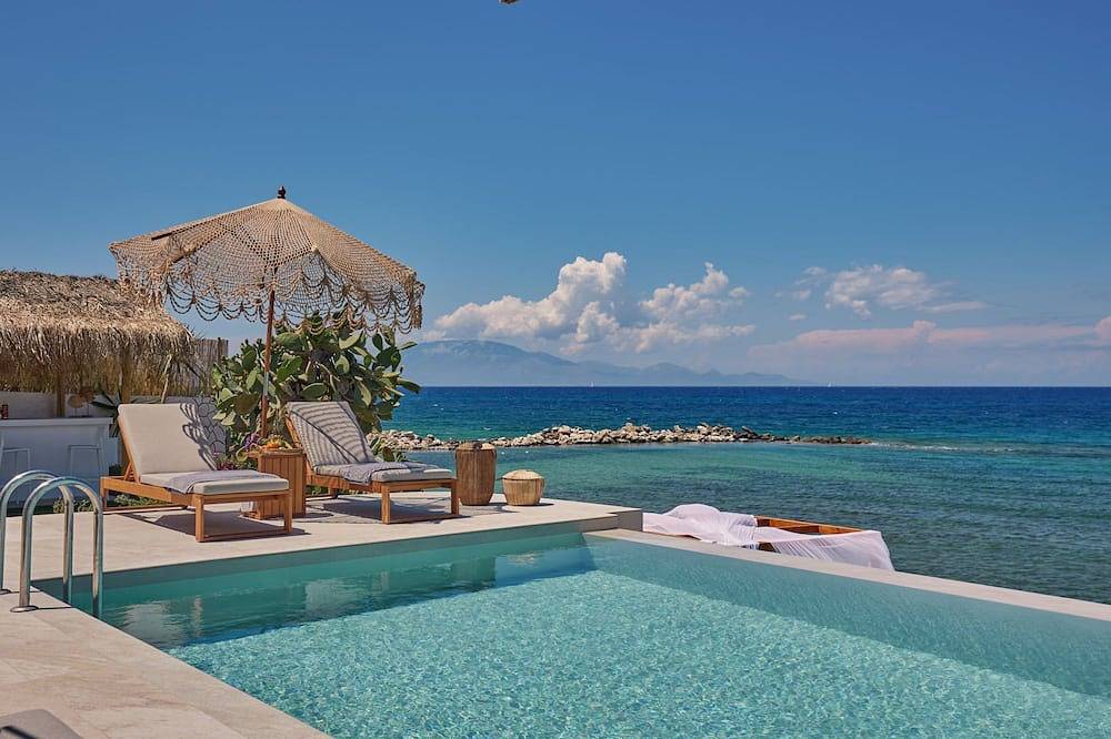 Ducato di Zante - Luxury Beach Villa with Private Pool in Drosia (Zakynthos), Kipseli