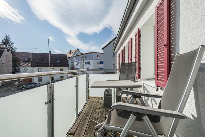 Appartement entier, Appartement "Reck" près du centre historique avec balcon et Wi-Fi in Aulendorf, Region Bodensee-Oberschwaben