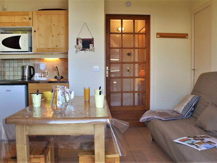Gîte pour 4 personnes, avec balcon dans Station de Risoul - 2
