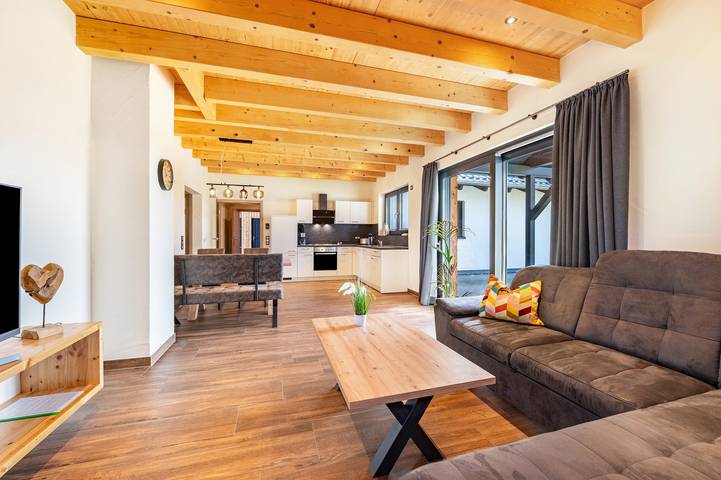 Ferienwohnung für 4 Personen, mit Garten