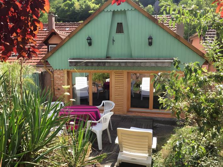 Maison de vacances pour 4 personnes, avec jardin en Alsace