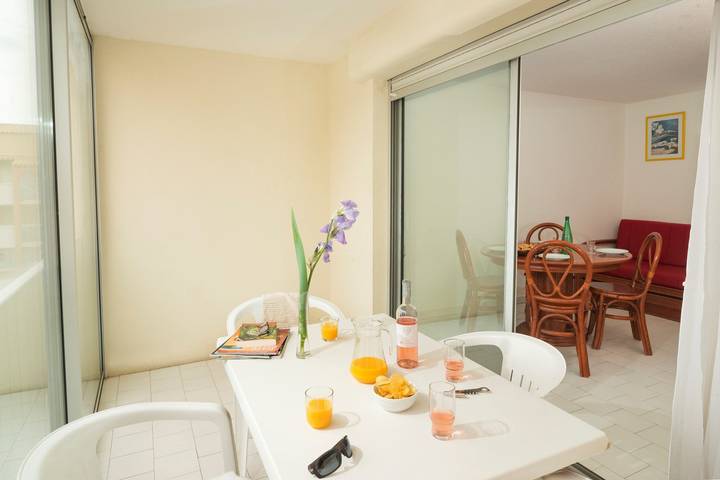 Apartamento para 4 personas, con balcón en Cap d'Agde