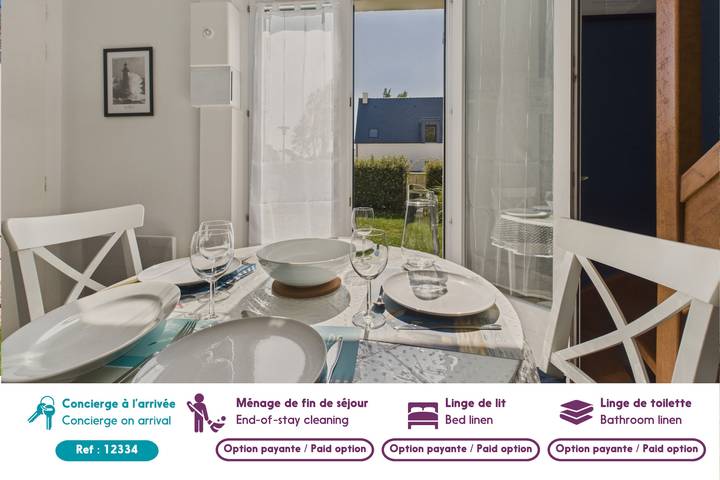 Maison pour 4 avec jardin à 500m de la plage in Piriac-sur-Mer, Côte de Jade
