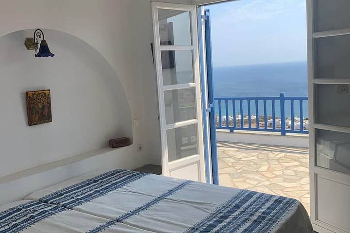 Villa avec vue imprenable sur la mer, Antiparos, Grece in Antiparos