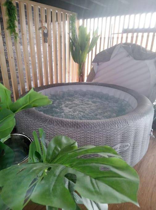 Gîte pour 2 personnes, avec terrasse ainsi que jardin et jacuzzi dans Nantua - 3