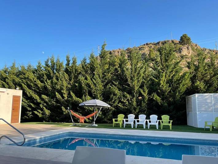 Chalet para 10 personas, con vistas además de jardín y piscina en Poniente Almeriense - 4