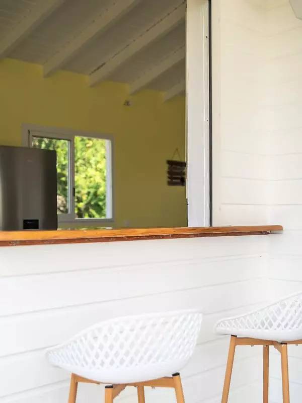 Location de vacances pour 4 personnes, avec vue et jardin dans Marie-Galante - 3