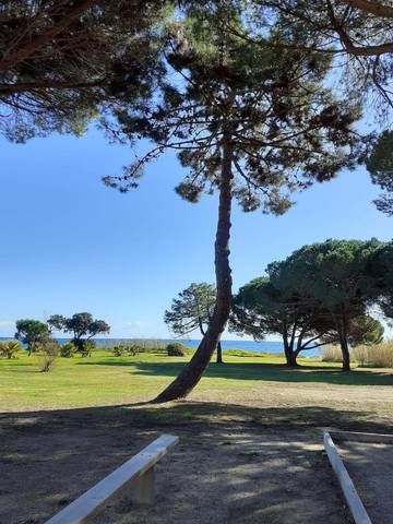 Gîte pour 4 personnes, avec vue et piscine ainsi que jardin et bassin pour enfant à Poggio-Mezzana