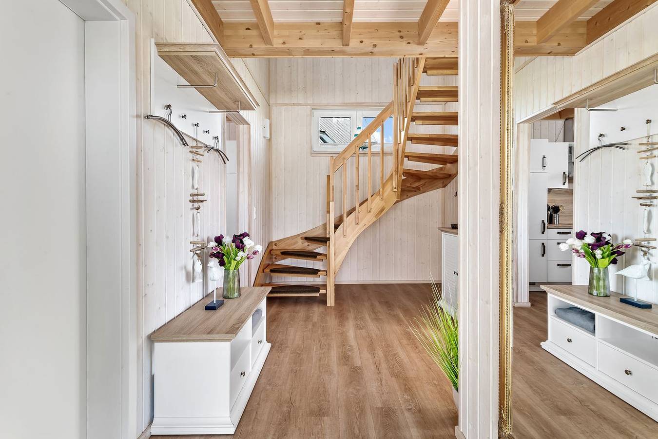 Nordstern - Infrarotsauna, Badewanne, Kamin, Dusche, Terrasse, Strandkorb, Grill in Olpenitz, Kappeln