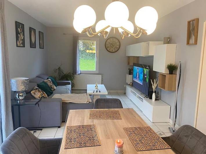 Maison de vacances pour 6 personnes, avec Balcon et Terrasse ainsi que Jardin et Bassin pour enfant