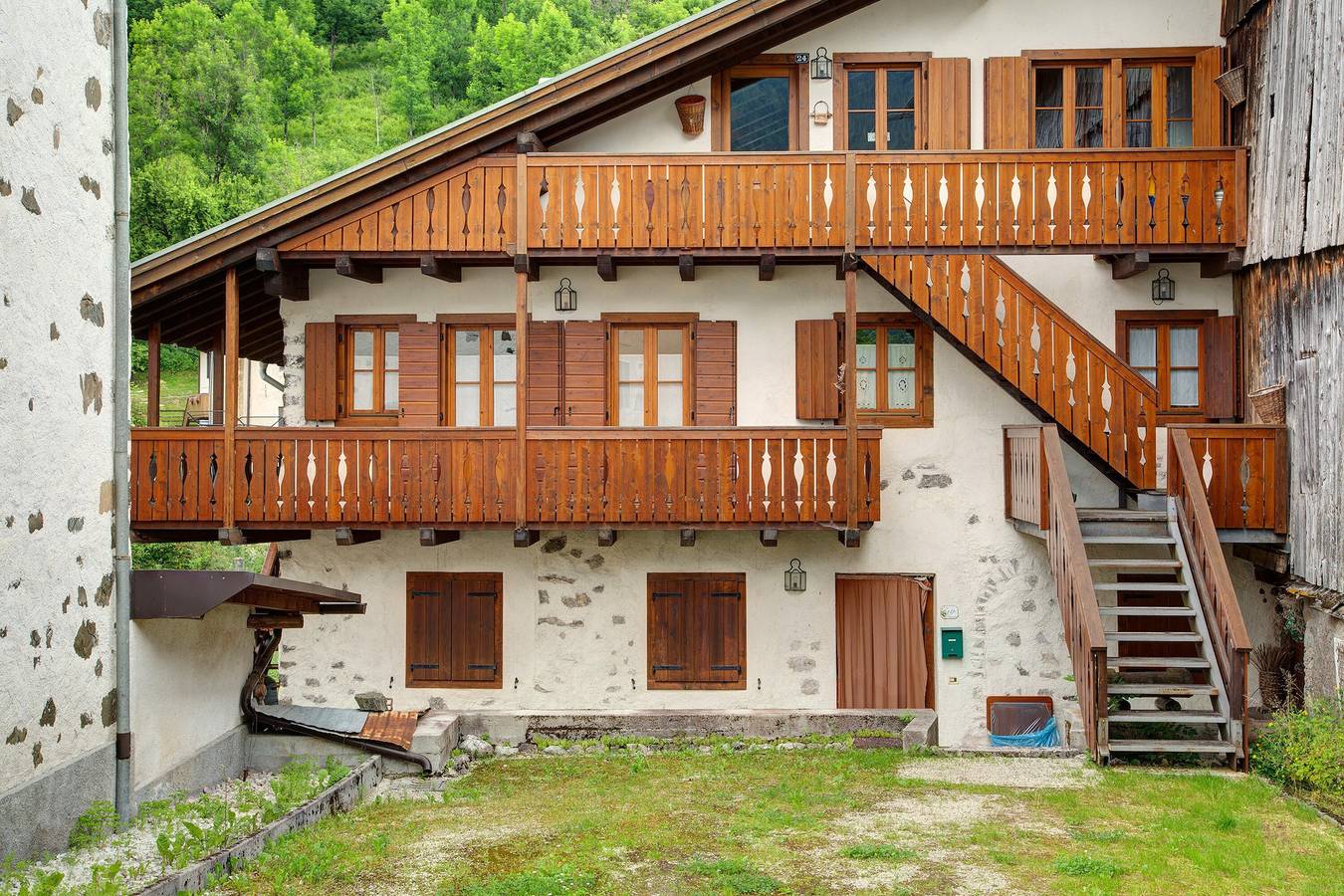 Ganze Wohnung, Ferienwohnung 'Casa San Giovanni 2 A Vinigo' mit Bergblick, Balkon und Wlan in Vodo di Cadore, Östliche Dolomiten