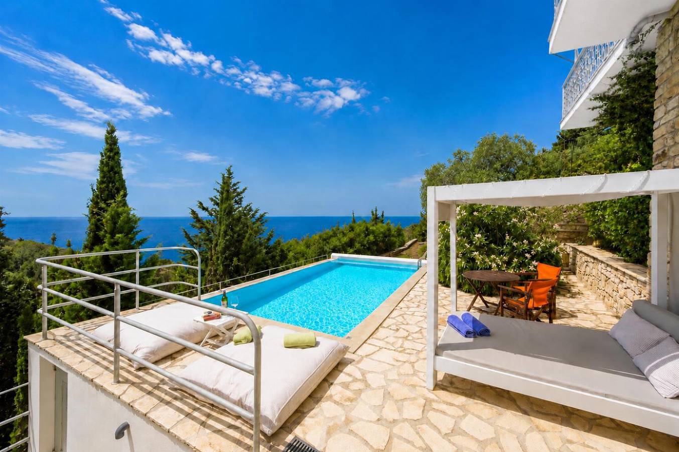 Villa für 3 Personen mit Balkon in Vlachopoulatika, Paxos
