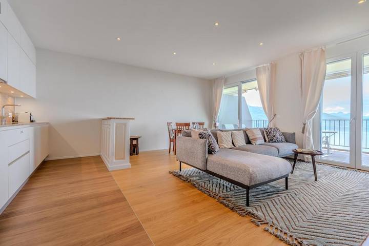 Gîte pour 4 personnes, avec vue ainsi que piscine et terrasse à Puidoux - 2