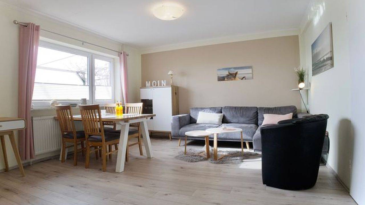 Ganze Ferienwohnung, Ferienwohnung für 4 Personen (75 m²) in Nordstrand in Nordstrand (Gemeinde), Nordseeküste