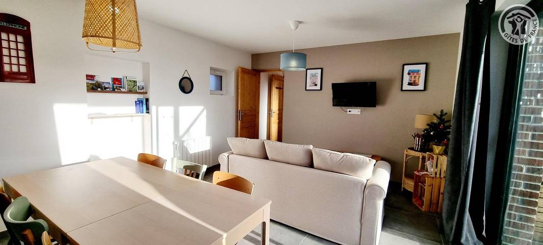 Gîte pour 2 personnes, avec jardin