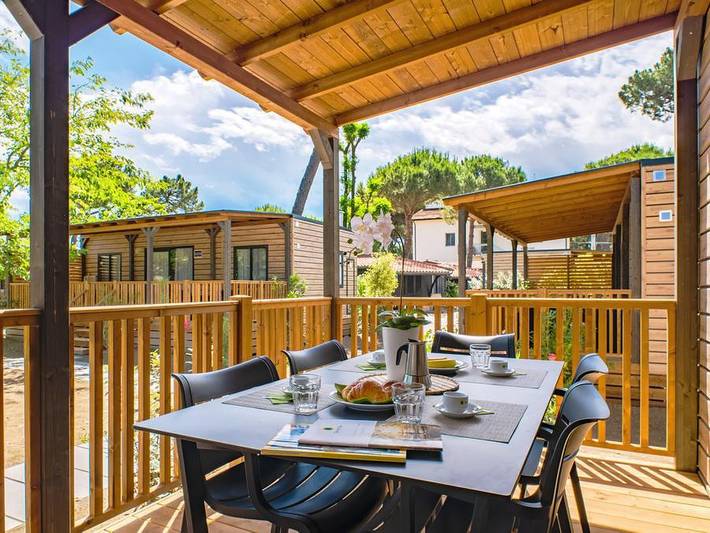 Lodge für 4 Personen, mit Kinderpool im Trentino - 2