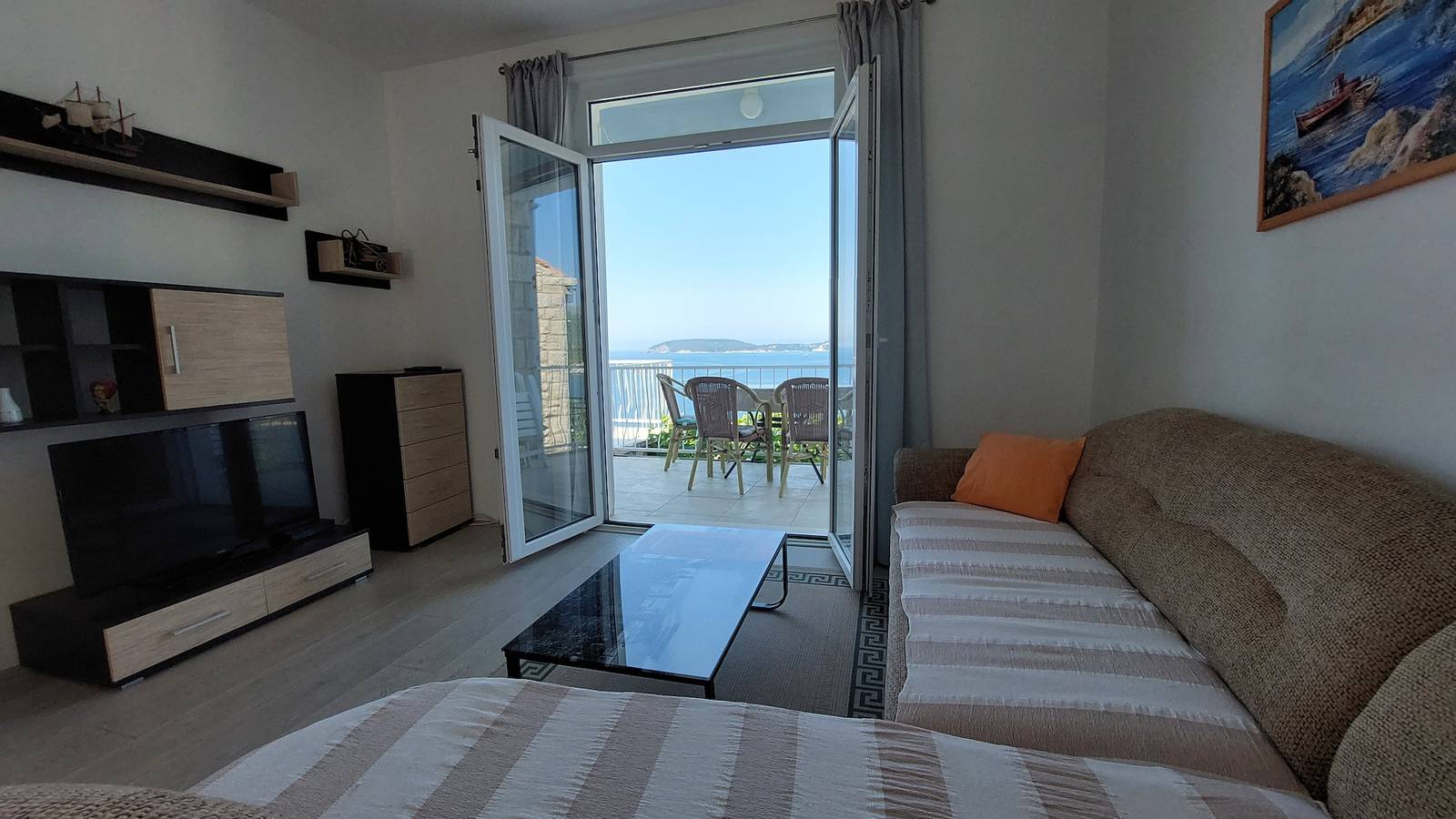Ganze Wohnung, Ferienwohnung für 4 Personen mit Meerblick in Zaton, Grad Dubrovnik