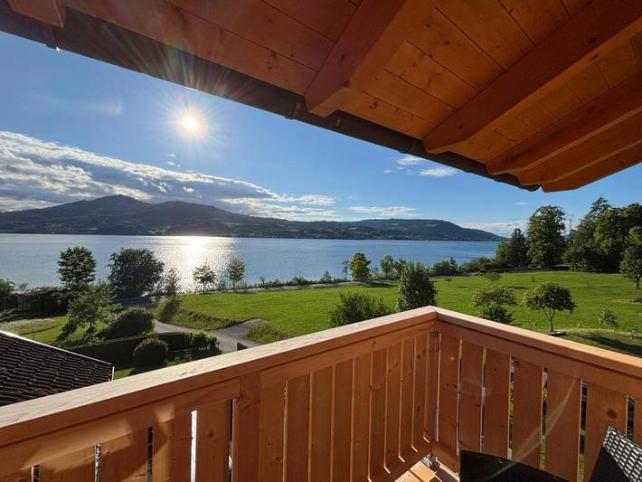Ferienwohnung für 4 Personen, mit Balkon und Garten sowie Ausblick und Seeblick in Steinbach am Attersee - 2