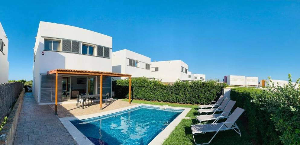 Villa für 9 Personen, mit Garten und Ausblick sowie Pool, mit Haustier auf Menorca - 4