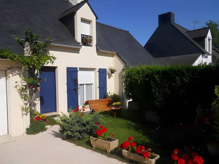 Ferienhaus für 3 Personen, mit Garten im Morbihan