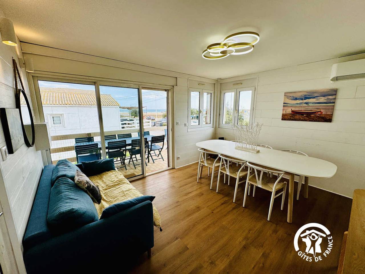Gîte für 8 Personen mit Sauna in Plage des Chalets, Gruissan