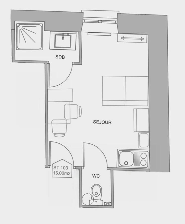 Appartement entier, Studio in Conflans-en-Jarnisy, Meurthe-et-Moselle