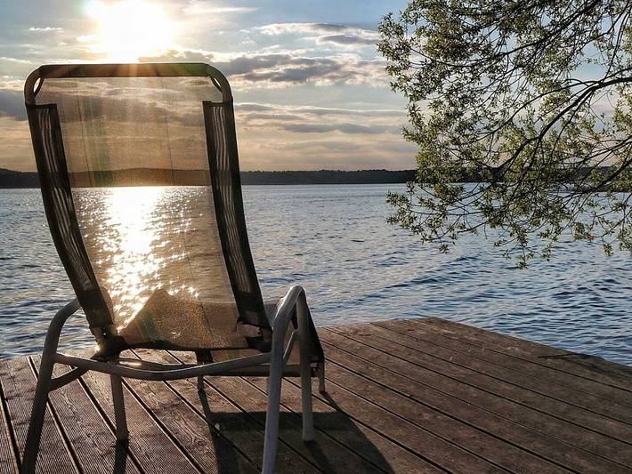 Ferienhaus für 6 Personen, mit Terrasse und Sauna sowie Seeblick und Garten, mit Haustier in Berlin Umland - 3