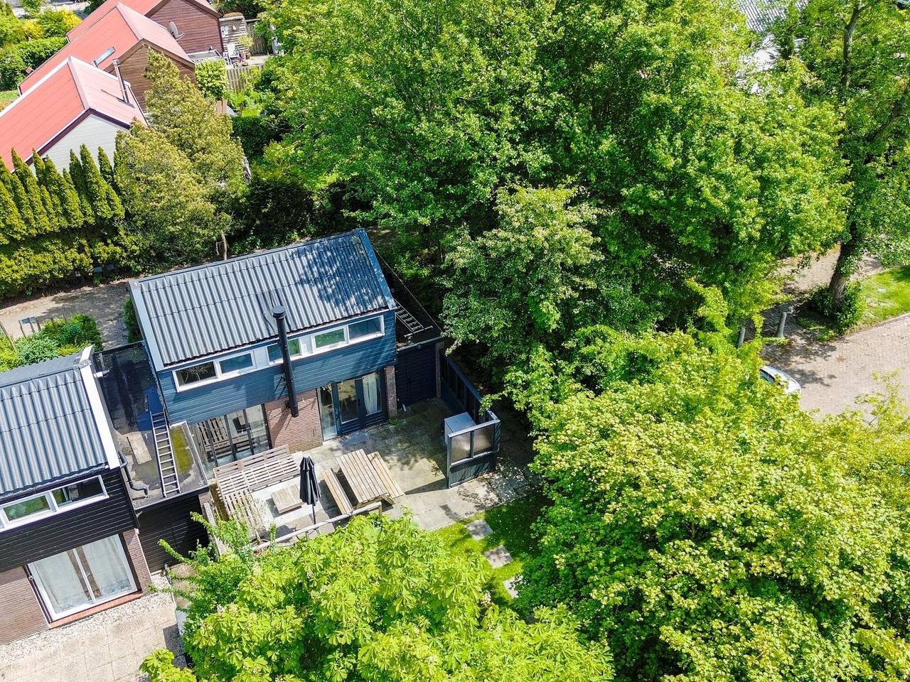Scandinavisch vakantiehuis met grote tuin in Noord-Holland - Kust van de Noordzee