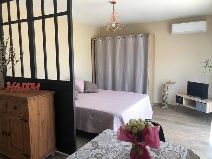 Maison d’hôte pour 2 personnes, avec Terrasse ainsi que Jardin et Vue