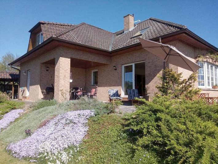Ferienwohnung für 6 Personen, mit Garten und Seeblick sowie Ausblick, kinderfreundlich in Gallin-Kuppentin