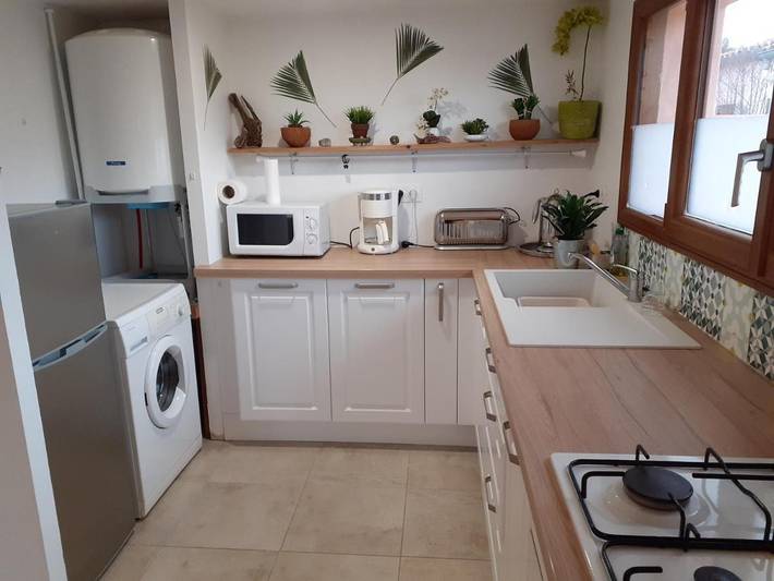 Location de vacances pour 3 personnes, avec jardin ainsi que vue et terrasse, animaux acceptés à Arques (Aude) - 4