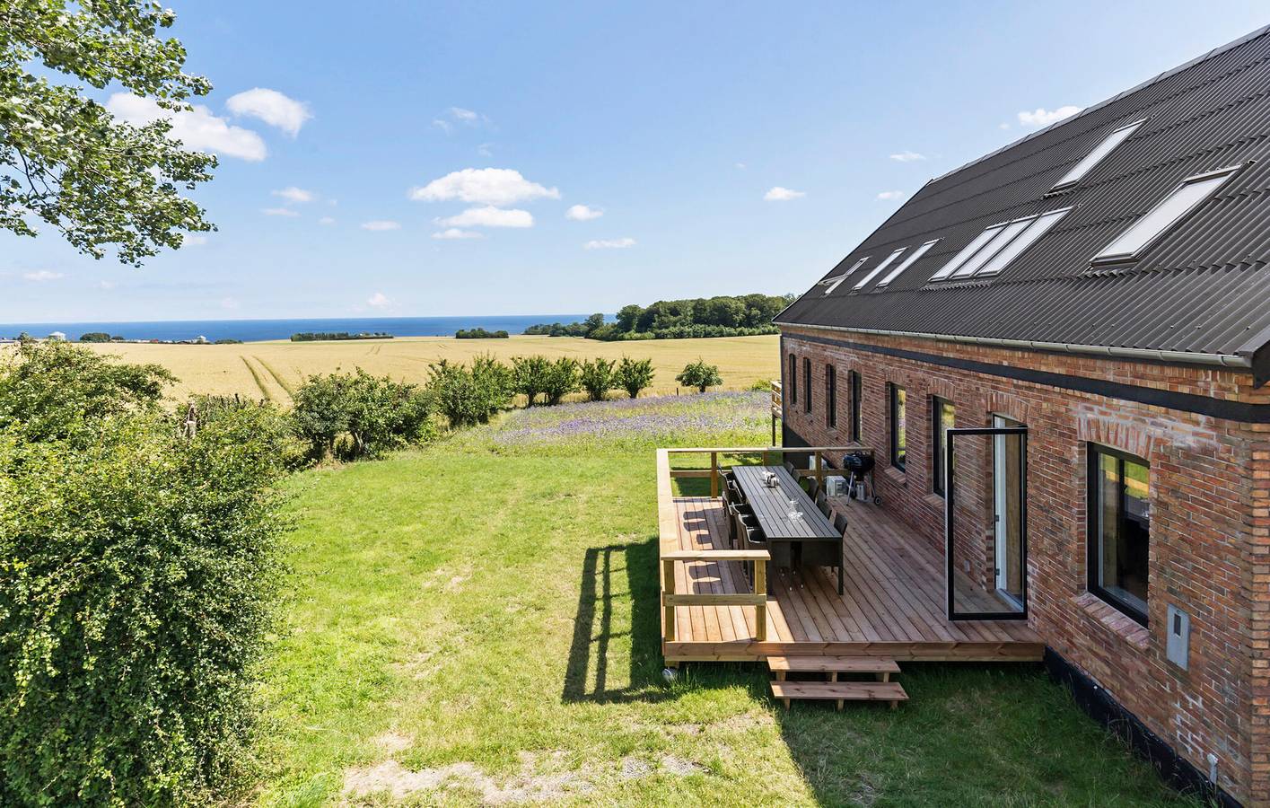 Ferienhaus für 10 Personen mit Terrasse in Gudhjem, Bornholm