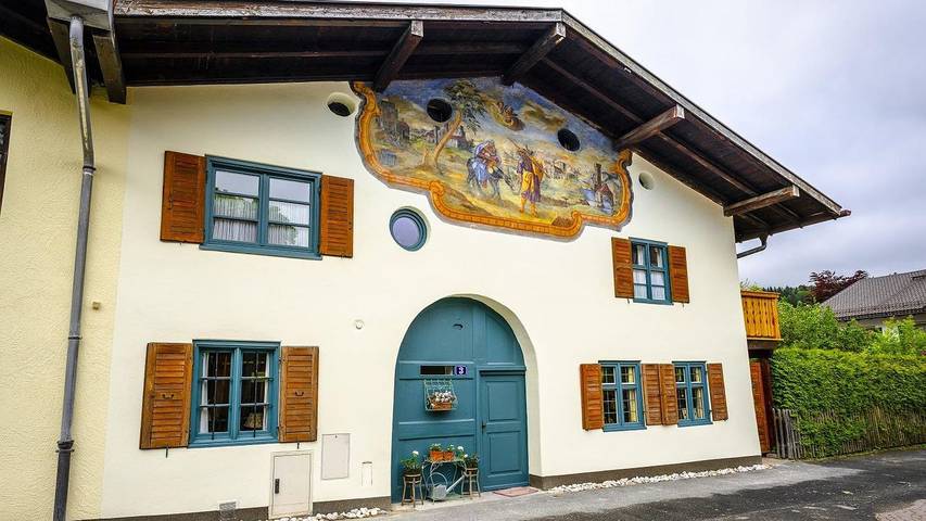 Ferienhaus für 12 Personen, mit Balkon, kinderfreundlich im Mittenwald