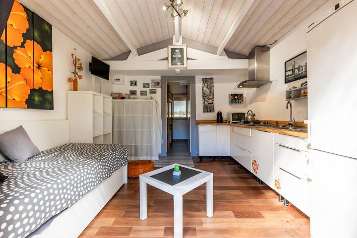 Ganzes Studio, 'Studio 500m vom Strand von Carcans' mit Garten und Wlan in Carcans Plage, Carcans