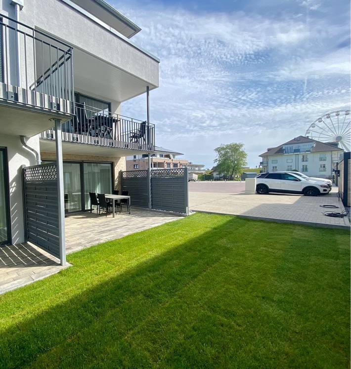 Ferienwohnung für 4 Personen, mit Balkon/Terrasse und Terrasse