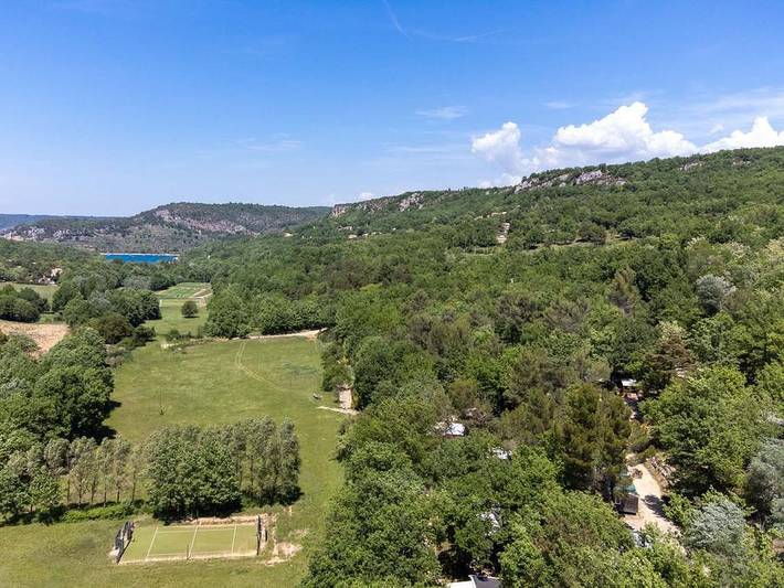 Camping Le Clos de Barbey  - Mobilheim 4 personen - Classic+ 2 Zimmer 25 m² in Bauduen, Brignoles Region